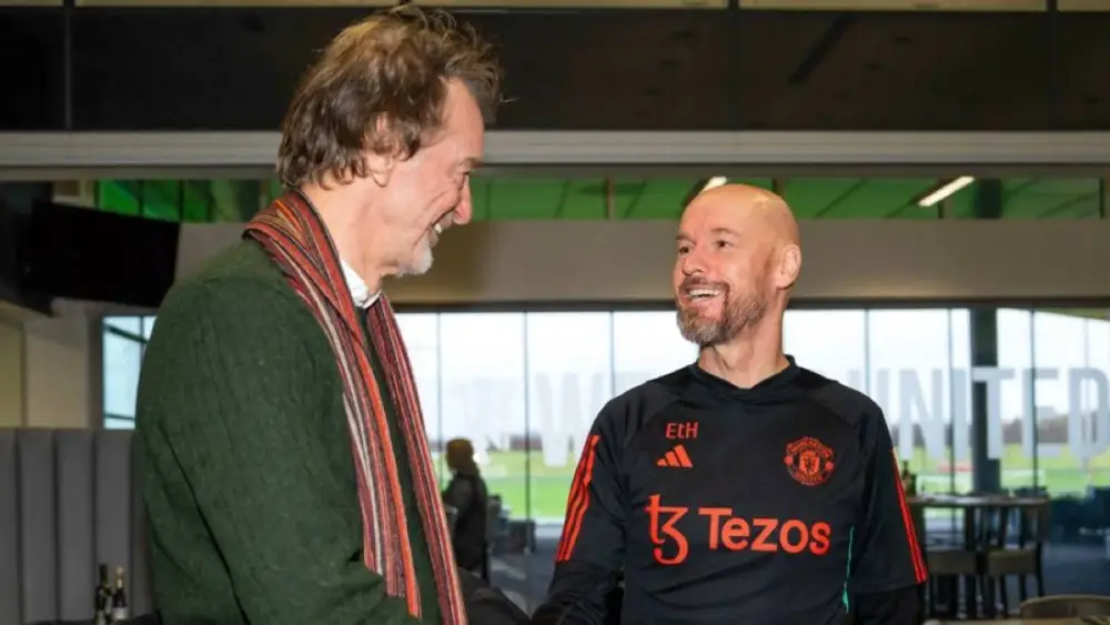 ESPN: Sir Jim Ratcliffe is inclined to leave Erik ten Hag at Manchester United.
