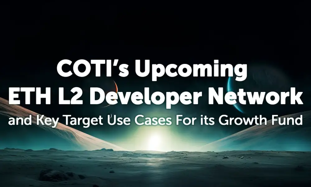 COTI Foundation launched a $100 million fund