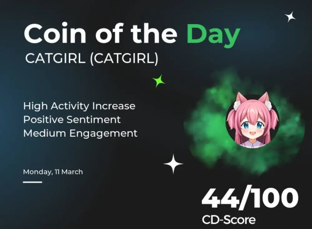 Coin of the Day: #CATGIRL